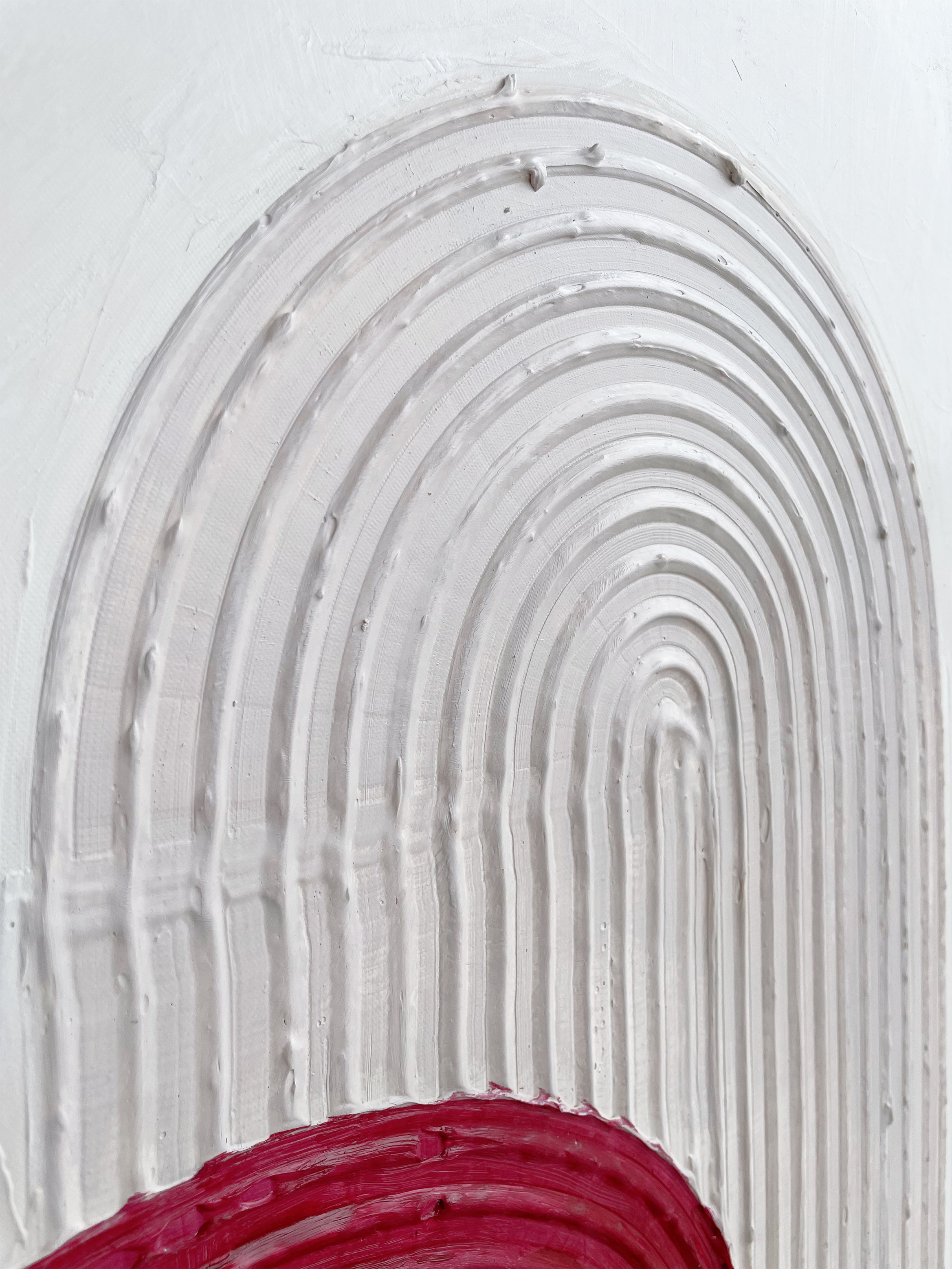 Cuadro en relieve con marco de madera