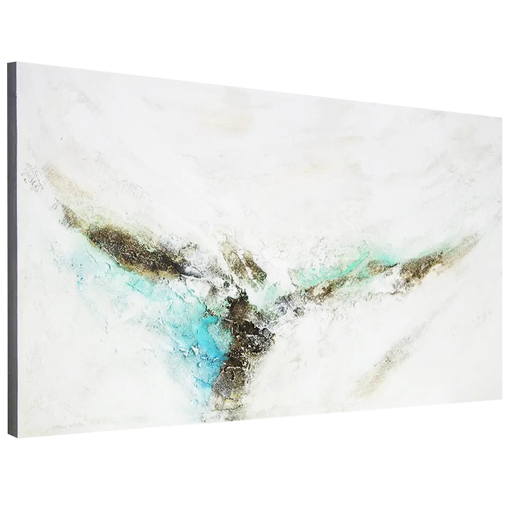 Cuadro acrílico original pintado a mano con textura natural - DekoArte