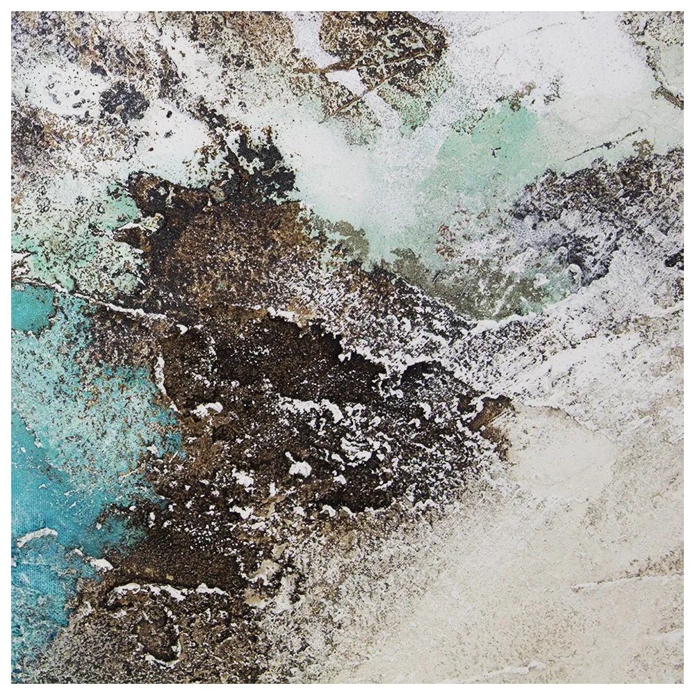 Cuadro acrílico original pintado a mano con textura natural - DekoArte