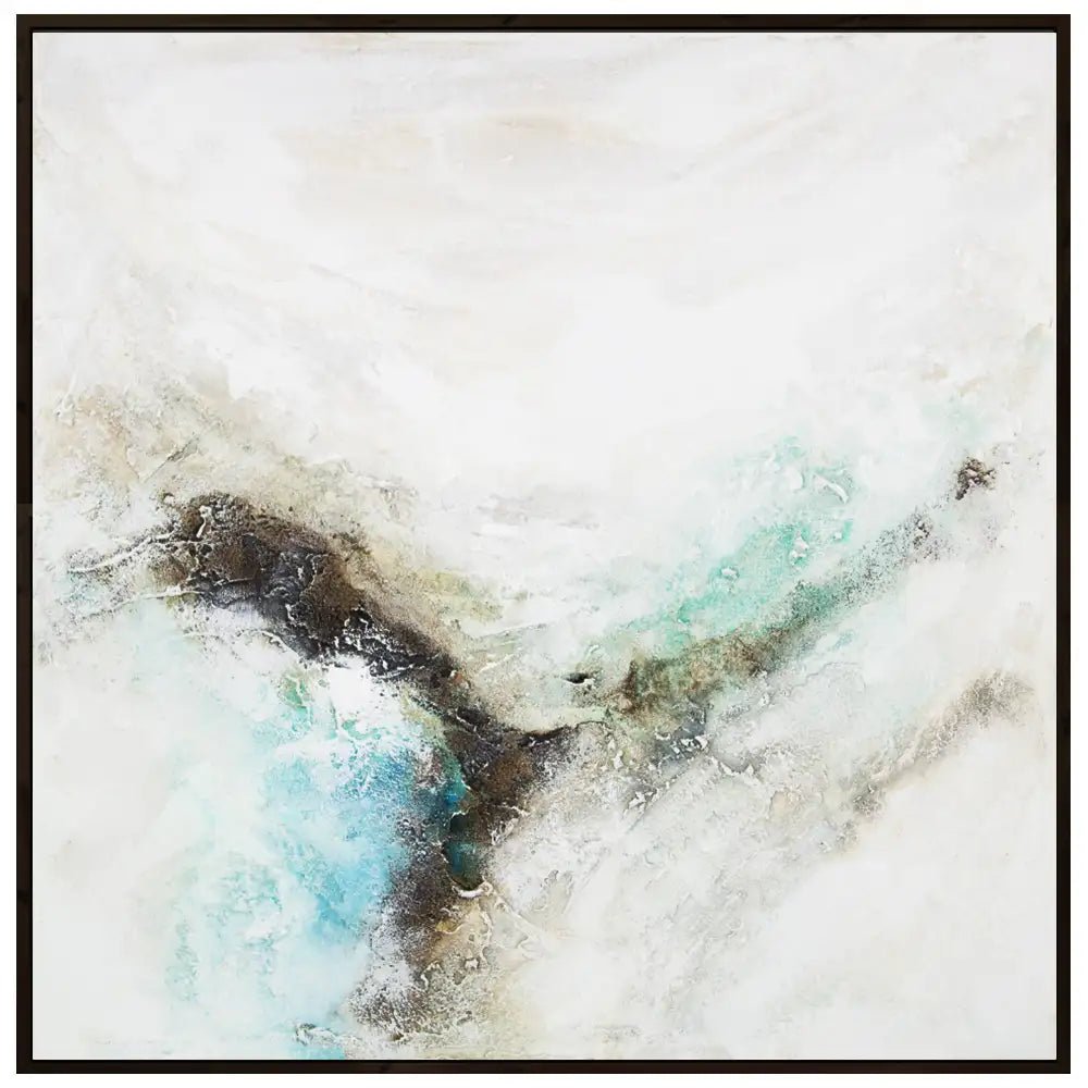 Cuadro acrílico original pintado a mano con textura natural - DekoArte