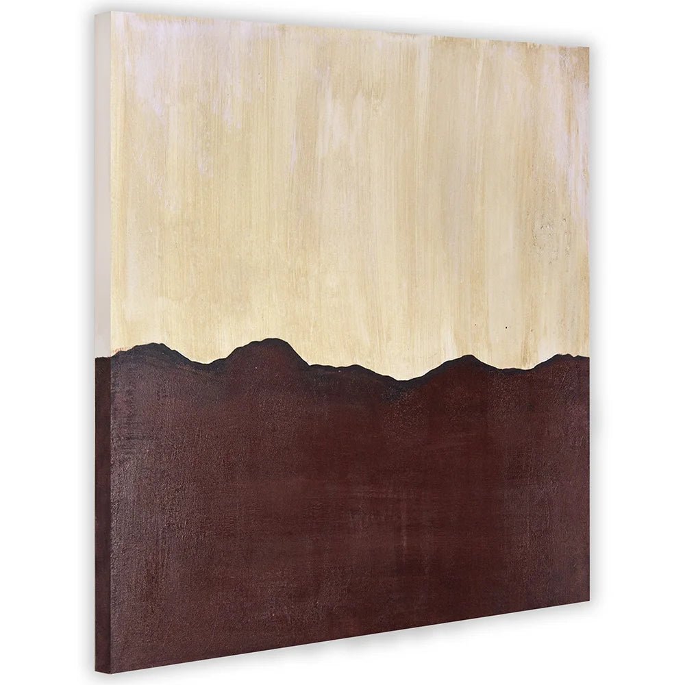 Cuadro con Colores Cálidos | Pintado a mano - DekoArte