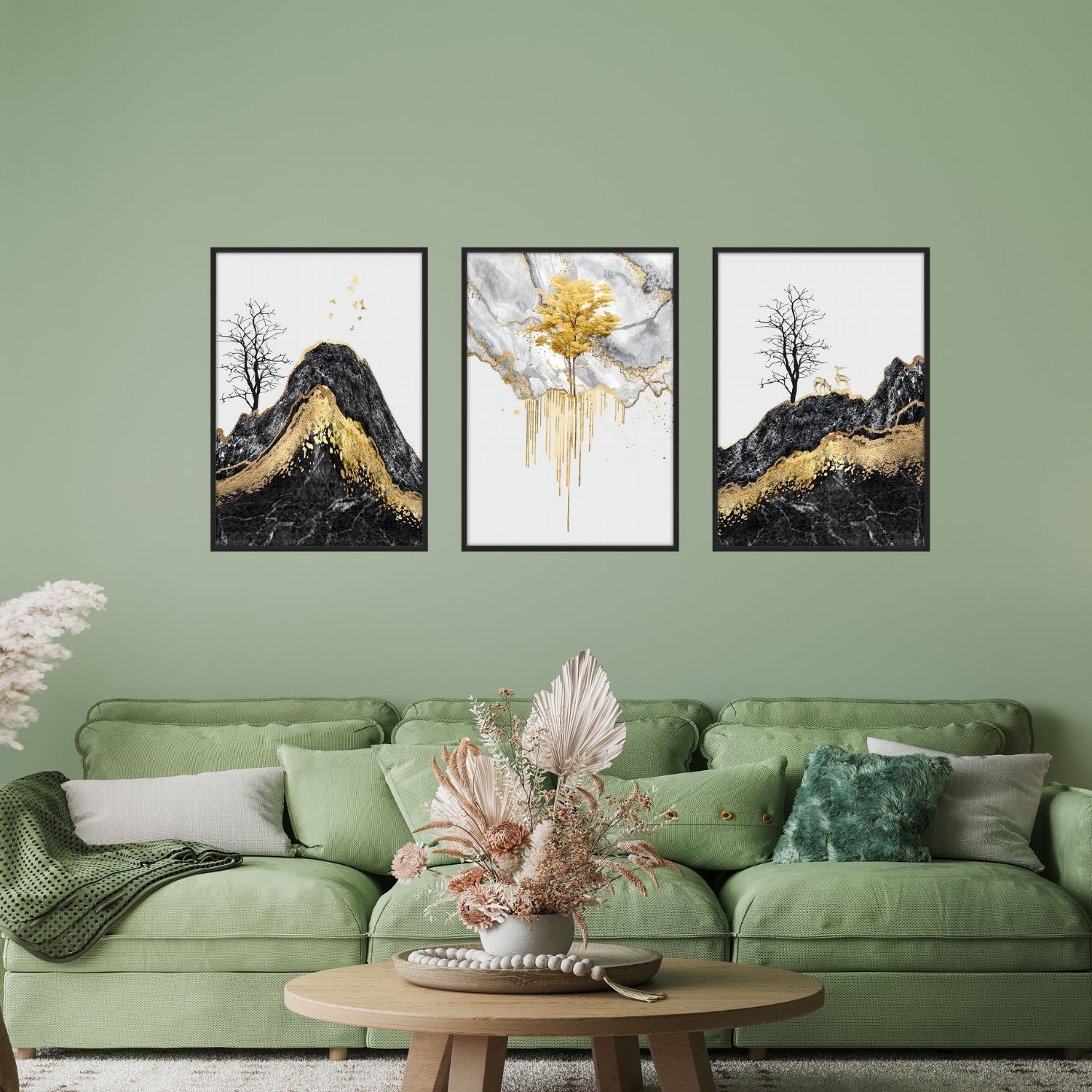 Cuadro con marco negro - DekoArte