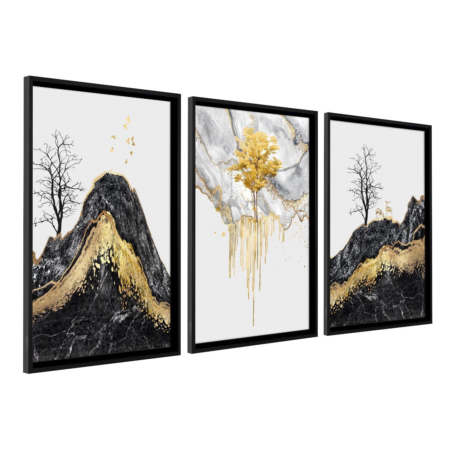 Cuadro con marco negro - DekoArte