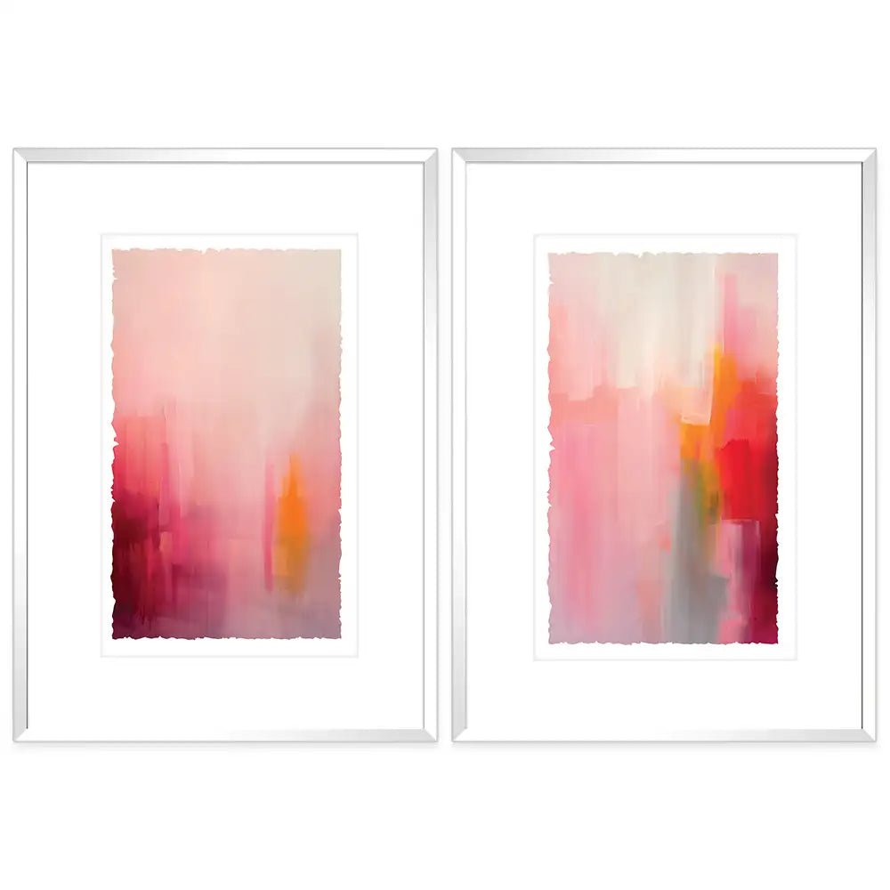 Cuadro con paspartú listo para colgar | Abstracto - DekoArte