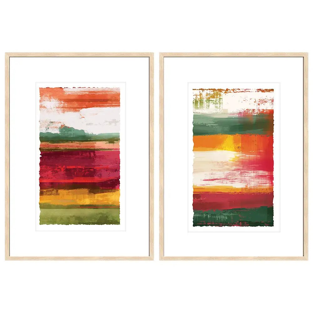 Cuadro con paspartú para colgar | Abstracto - DekoArte