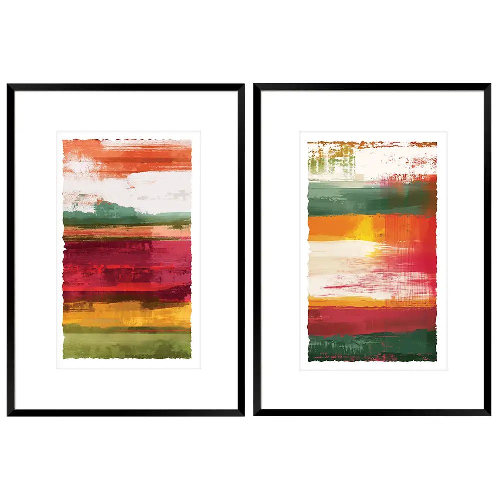 Cuadro con paspartú para colgar | Abstracto - DekoArte