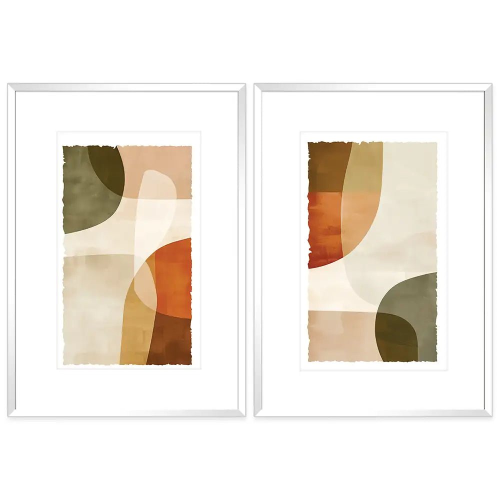 Cuadro con paspartú para oficina y hogar - DekoArte