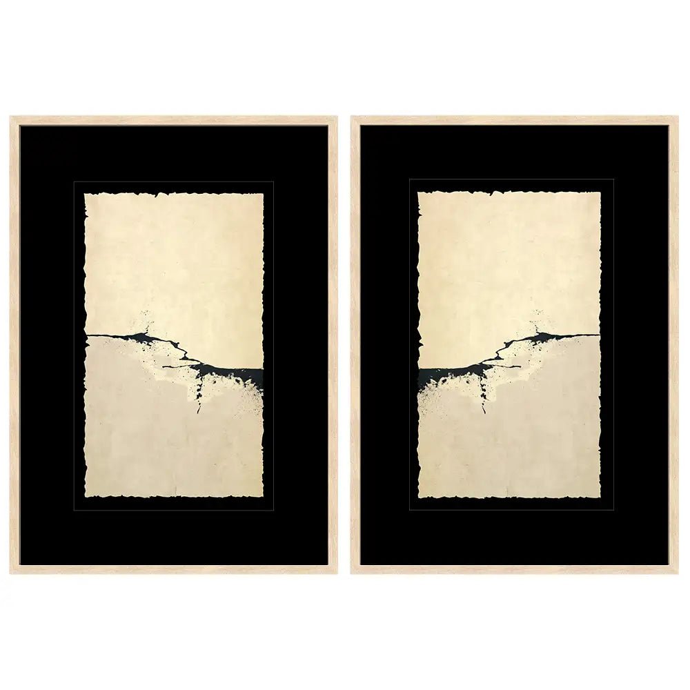 Cuadro con paspartú para salon | Minimalista - DekoArte