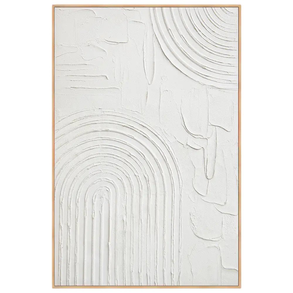 Cuadro en relieve con marco de madera - DekoArte