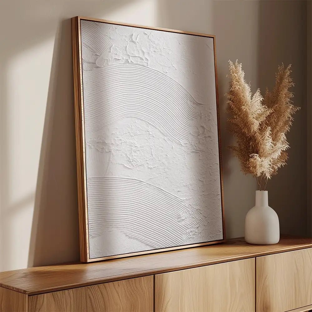 Cuadro en relieve con marco de madera - DekoArte