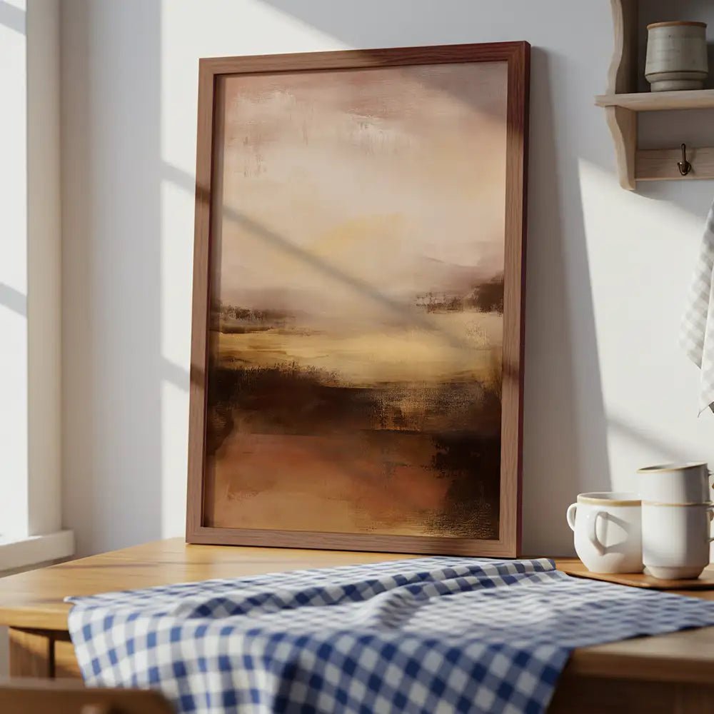 Cuadros abstractos con marco | Minimalista - DekoArte