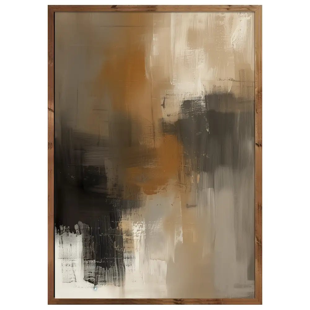 Cuadros abstractos originales | Tonos neutros - DekoArte