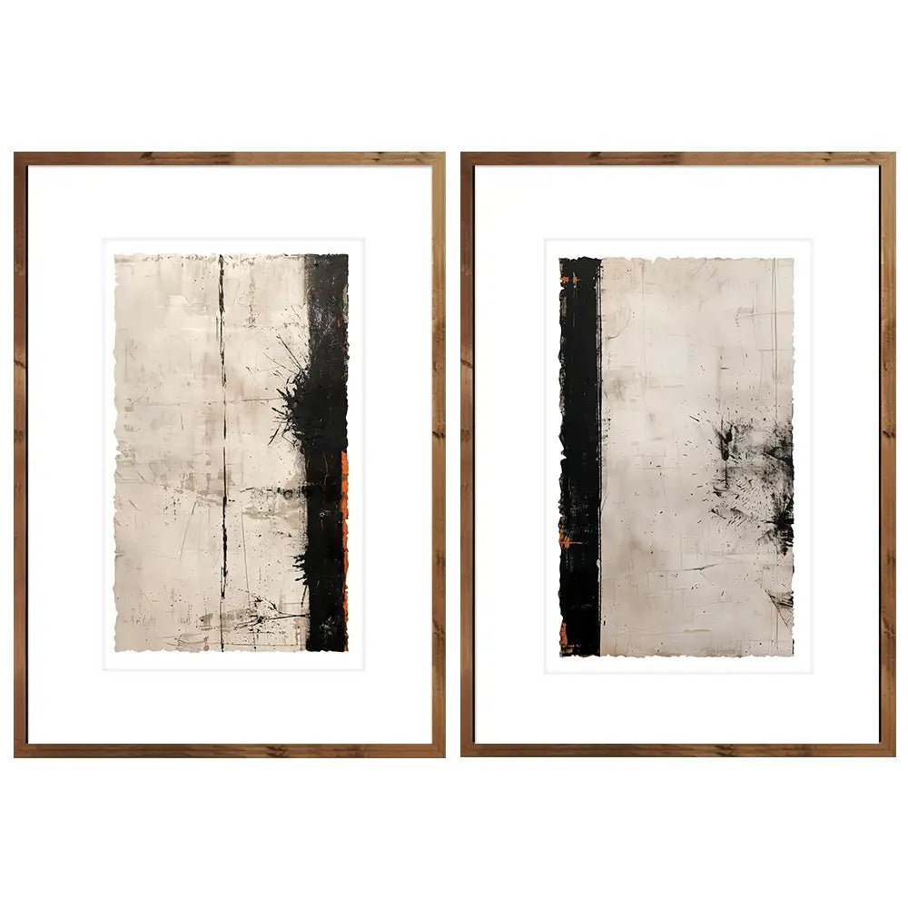 Cuadros con marco y paspartu | Minimalista - DekoArte
