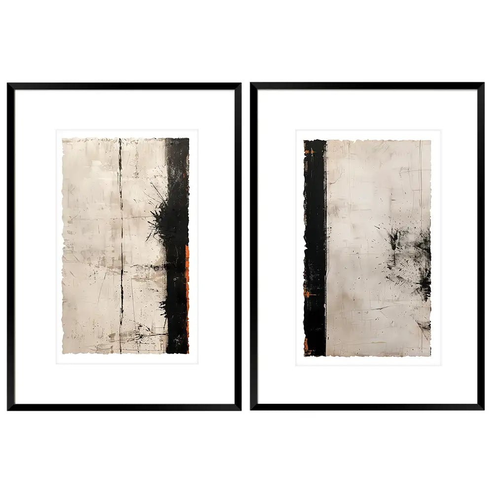 Cuadros con marco y paspartu | Minimalista - DekoArte