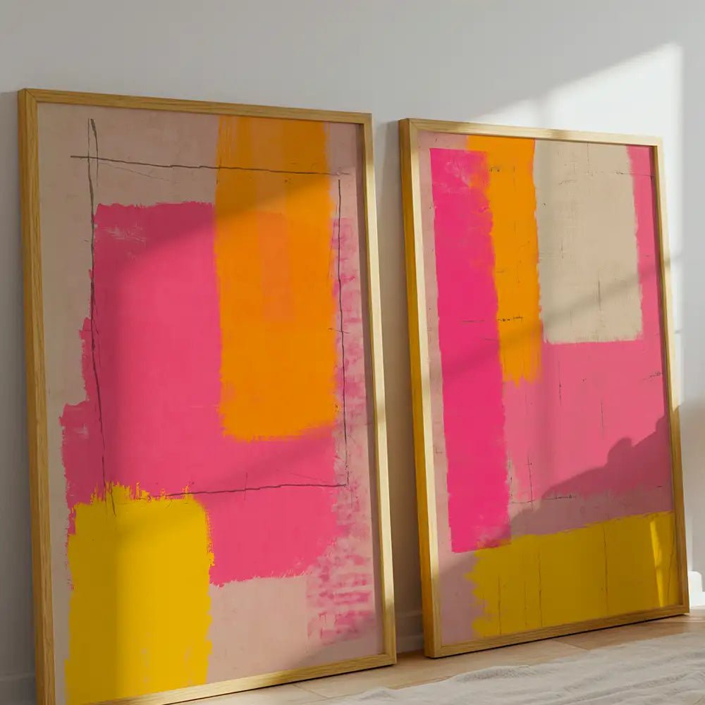 Cuadros de colores alegres | Emoción - DekoArte