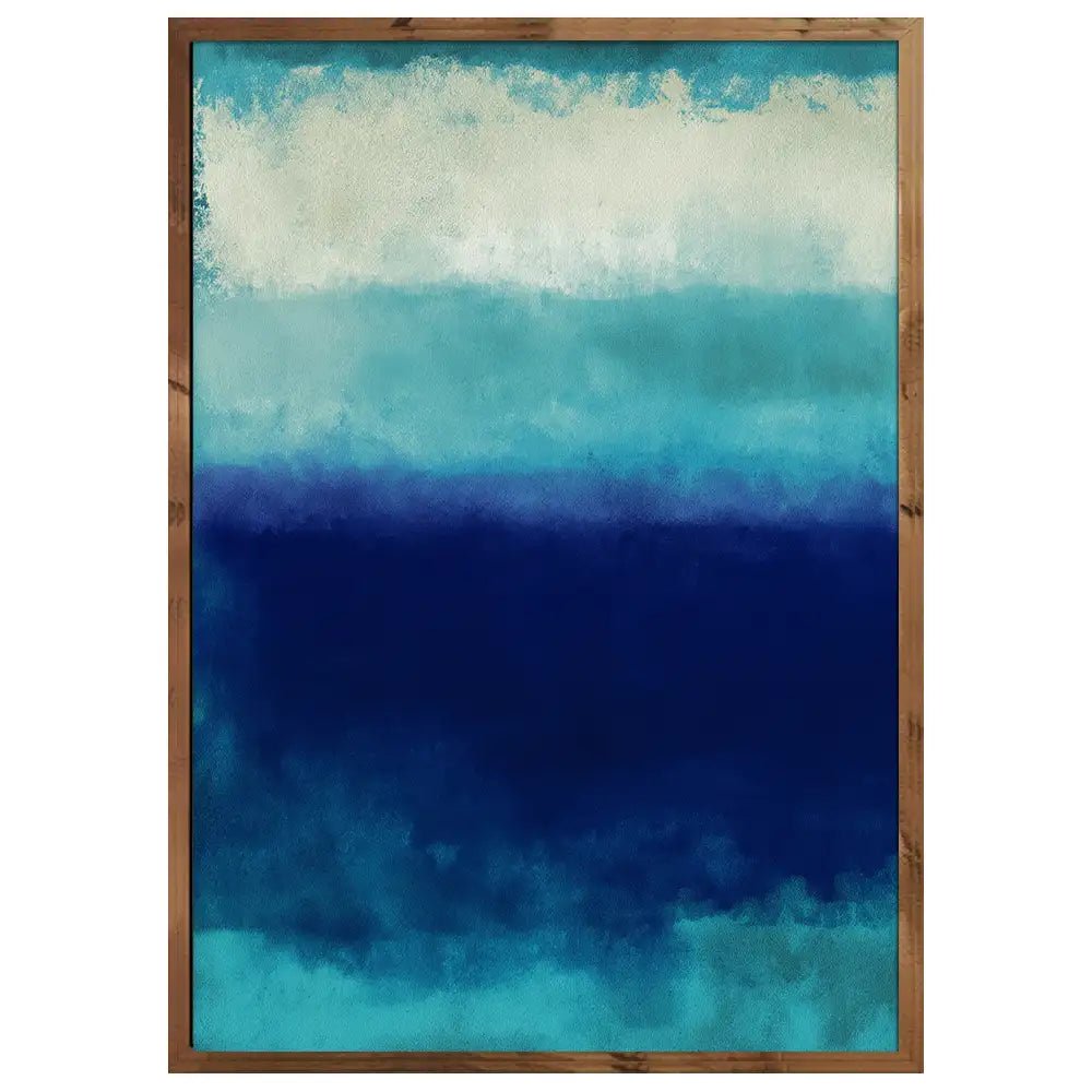 Cuadros en tonos azules | Degradado - DekoArte