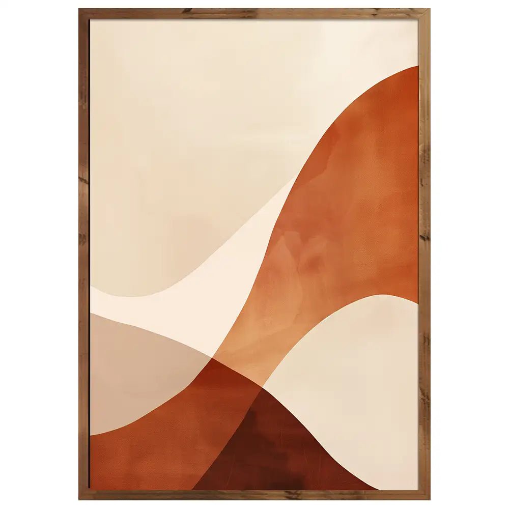 Cuadros enmarcados modernos | Tonos tierra - DekoArte