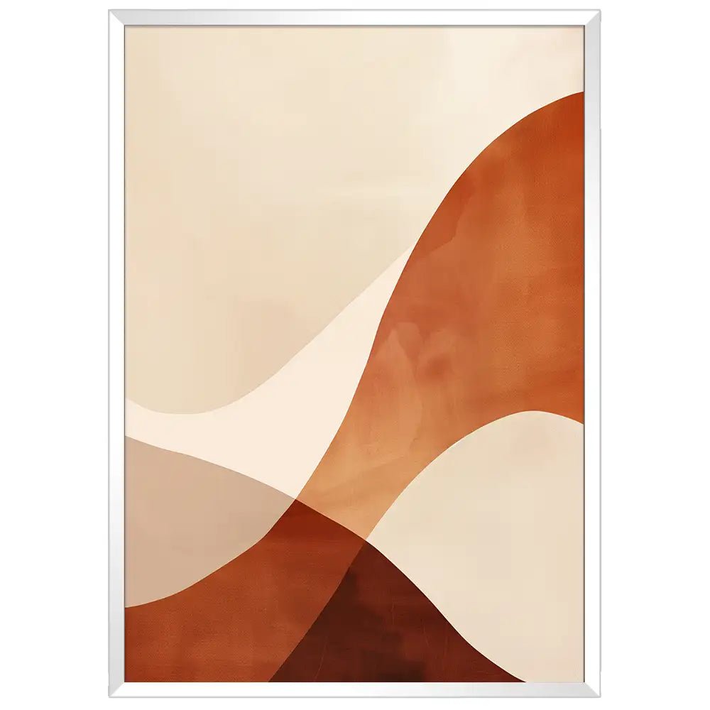 Cuadros enmarcados modernos | Tonos tierra - DekoArte