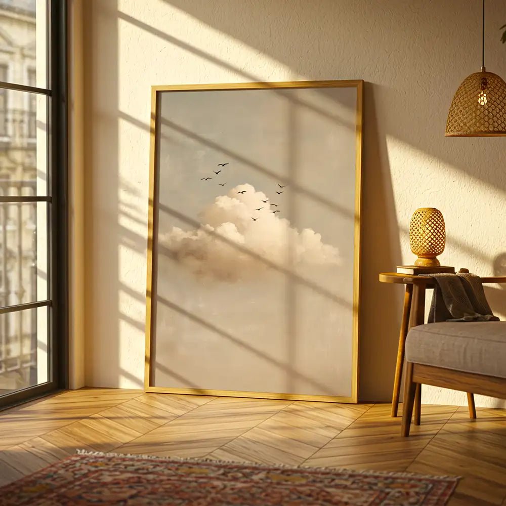 Cuadros minimalistas de paisajes | Tonos cálidos - DekoArte