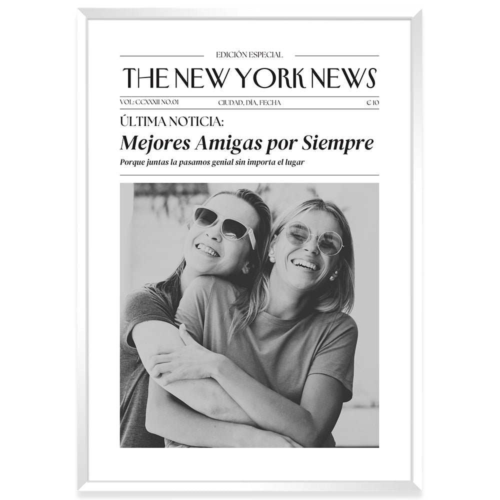 Cuadros personalizados con fotos para mejores amigas - DekoArte