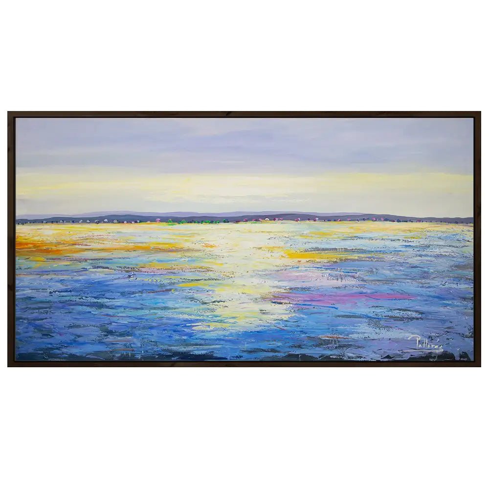 Cuadros pintados a mano modernos que iluminan tu espacio - DekoArte