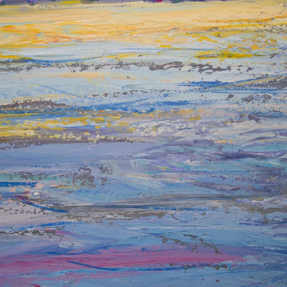 Cuadros pintados a mano modernos que iluminan tu espacio - DekoArte