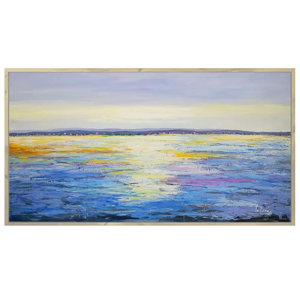 Cuadros pintados a mano modernos que iluminan tu espacio - DekoArte