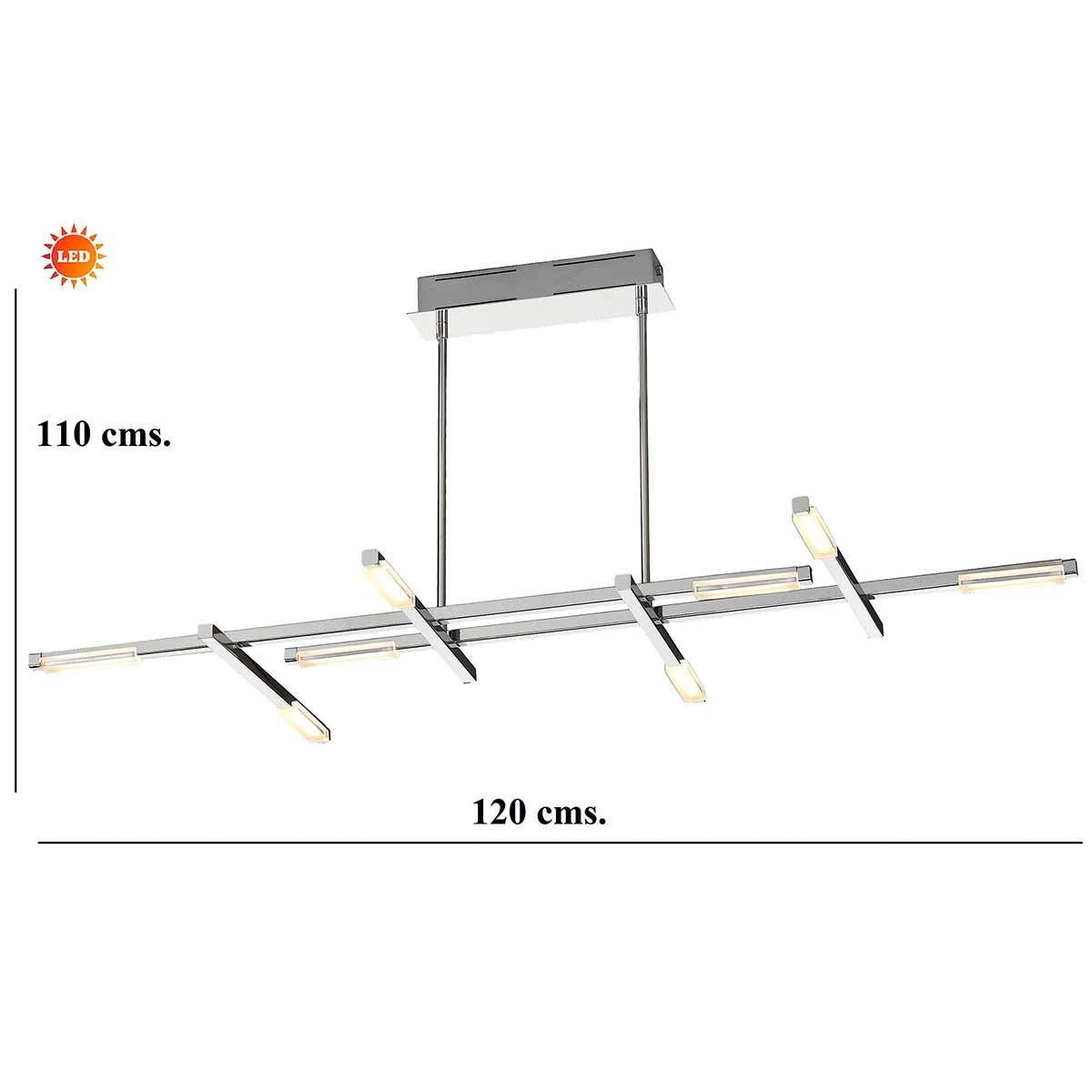 Lámpara Colgante Cristal, Estilo Esfera Farol, Colores Dorado y Ambar, A+ - DekoArte