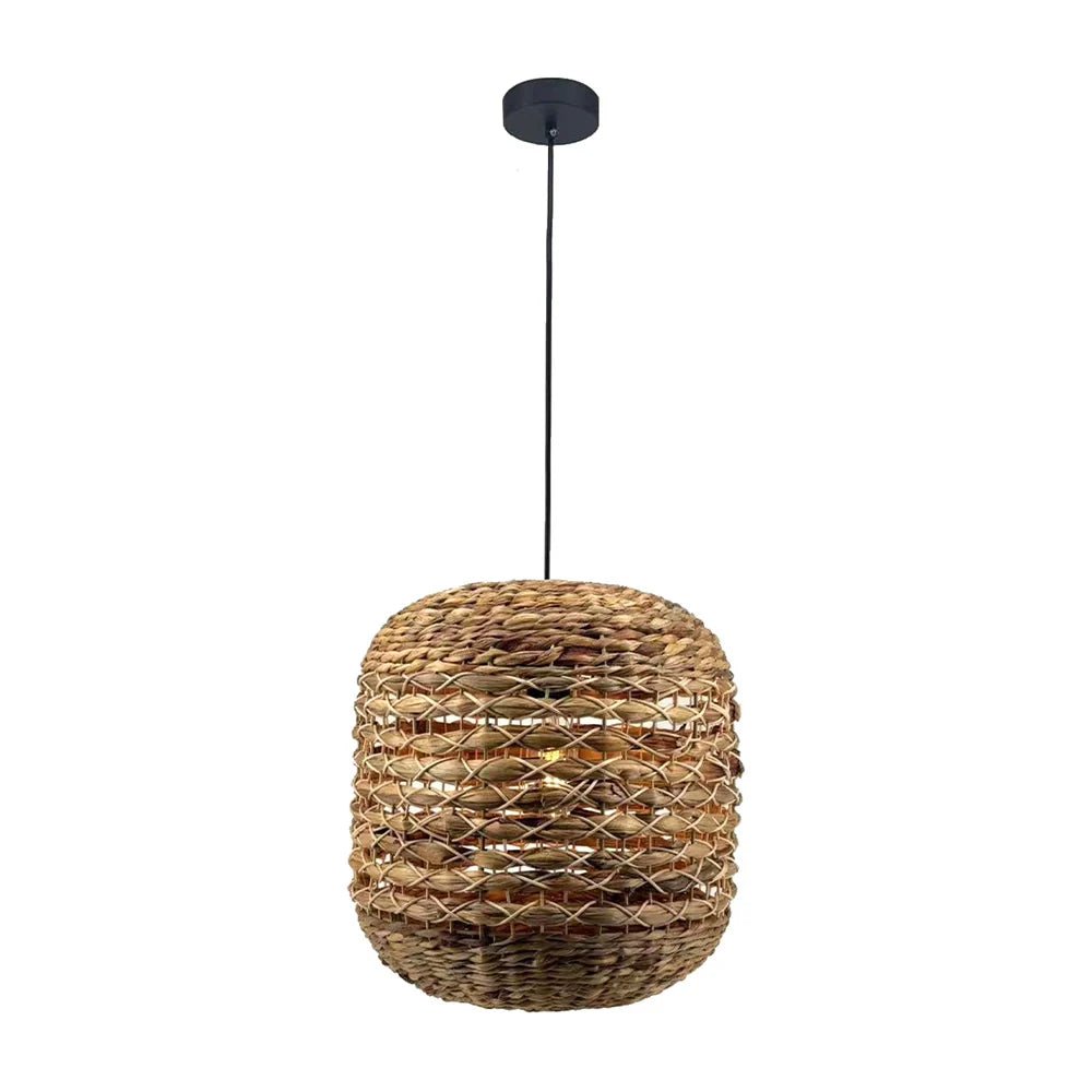 Lámpara colgante de ratán | Luz cálida  - DekoArte