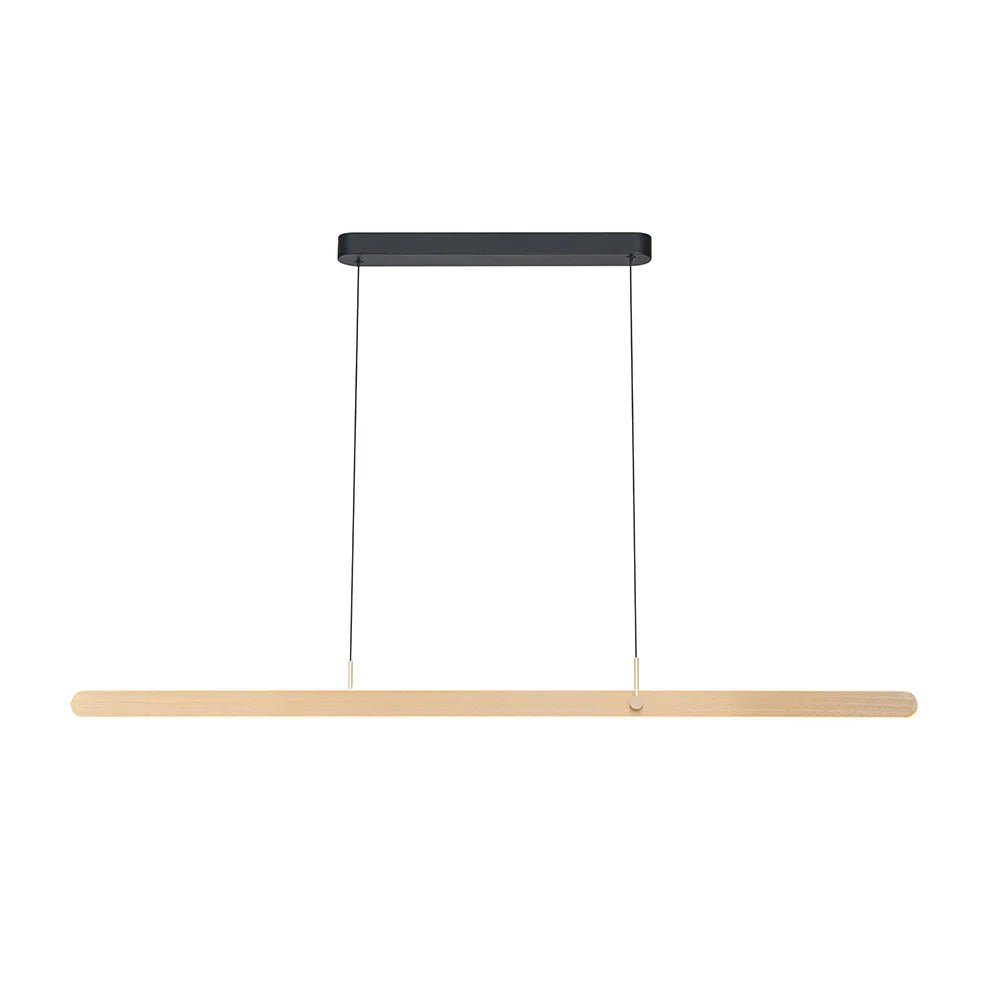 Lámpara colgante LED dorada | Diseño contemporáneo - DekoArte