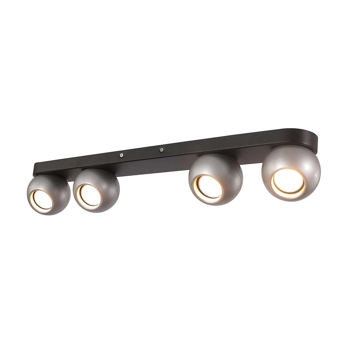 Lámpara Colgante Moderna, Estilo Vanguardista, Color Cromo, Luz Neutra, A++ - DekoArte