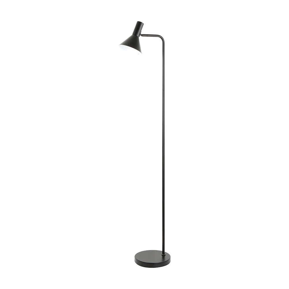 Lámpara de pie moderna de 1 luz | Color negro - DekoArte