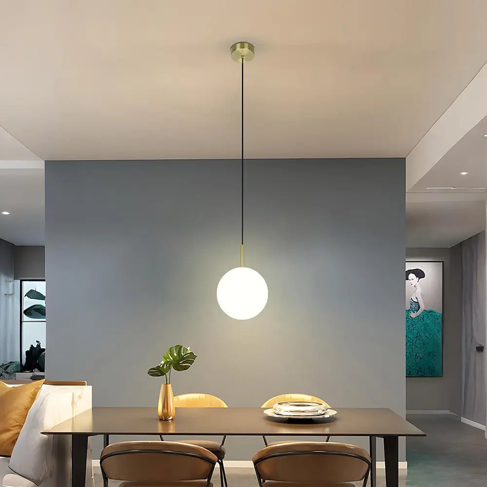 Lámpara de techo dormitorio en latón cepillado  - DekoArte