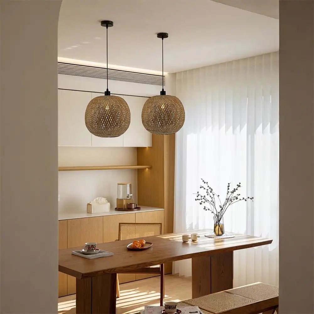 Lámparas rusticas de techo | Estilo artesanal boho - DekoArte