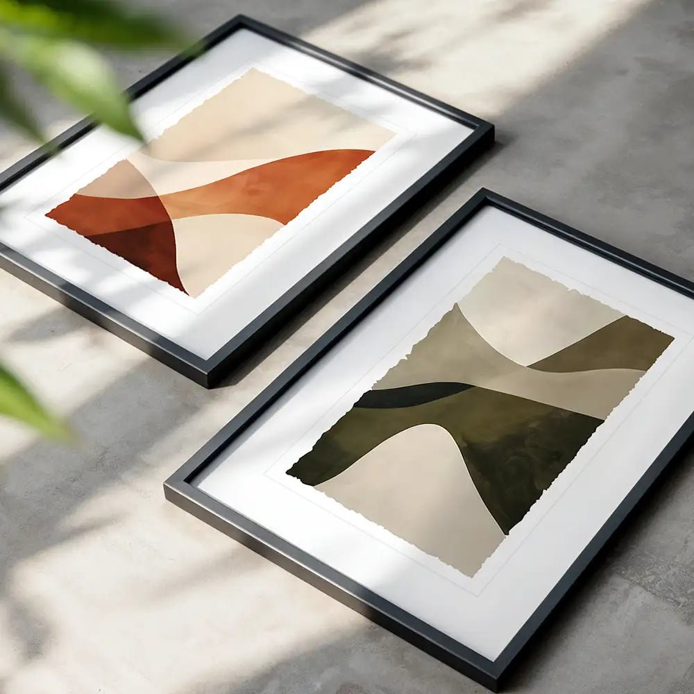 Marcos con paspartú | Lineal - DekoArte