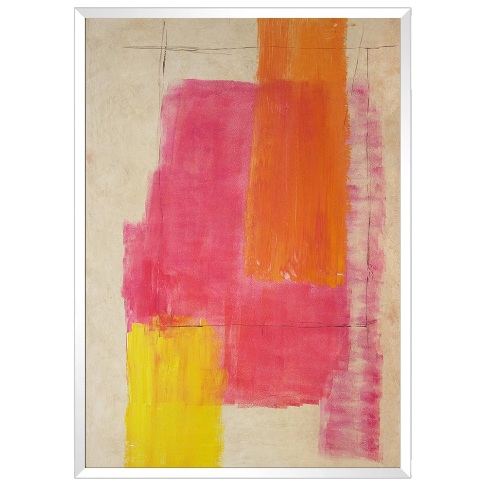 Cuadros alegres abstractos | Pintado a mano