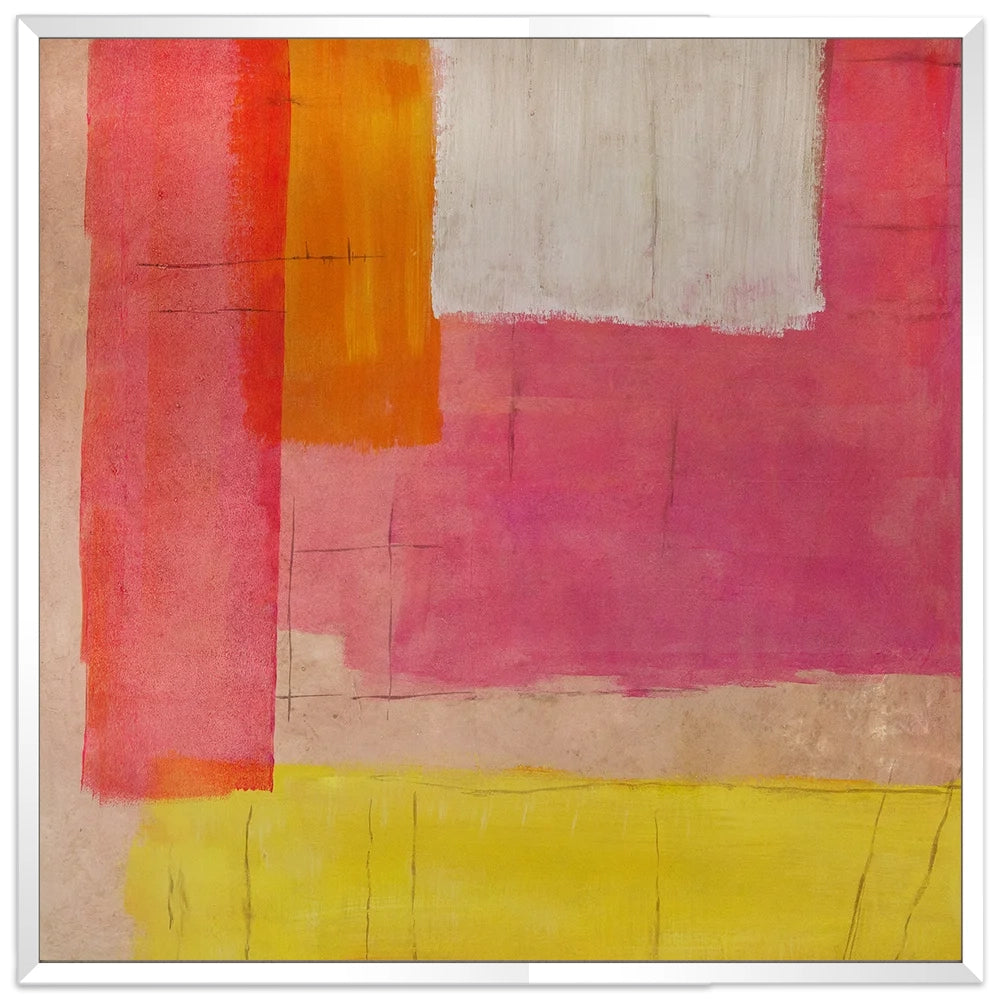 Cuadros alegres abstractos | Pintado a mano