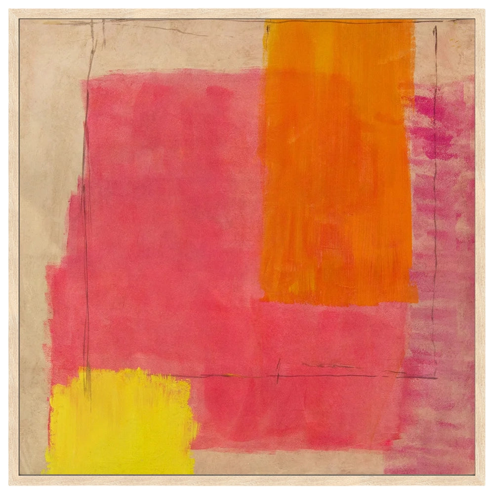 Cuadros alegres abstractos | Pintado a mano