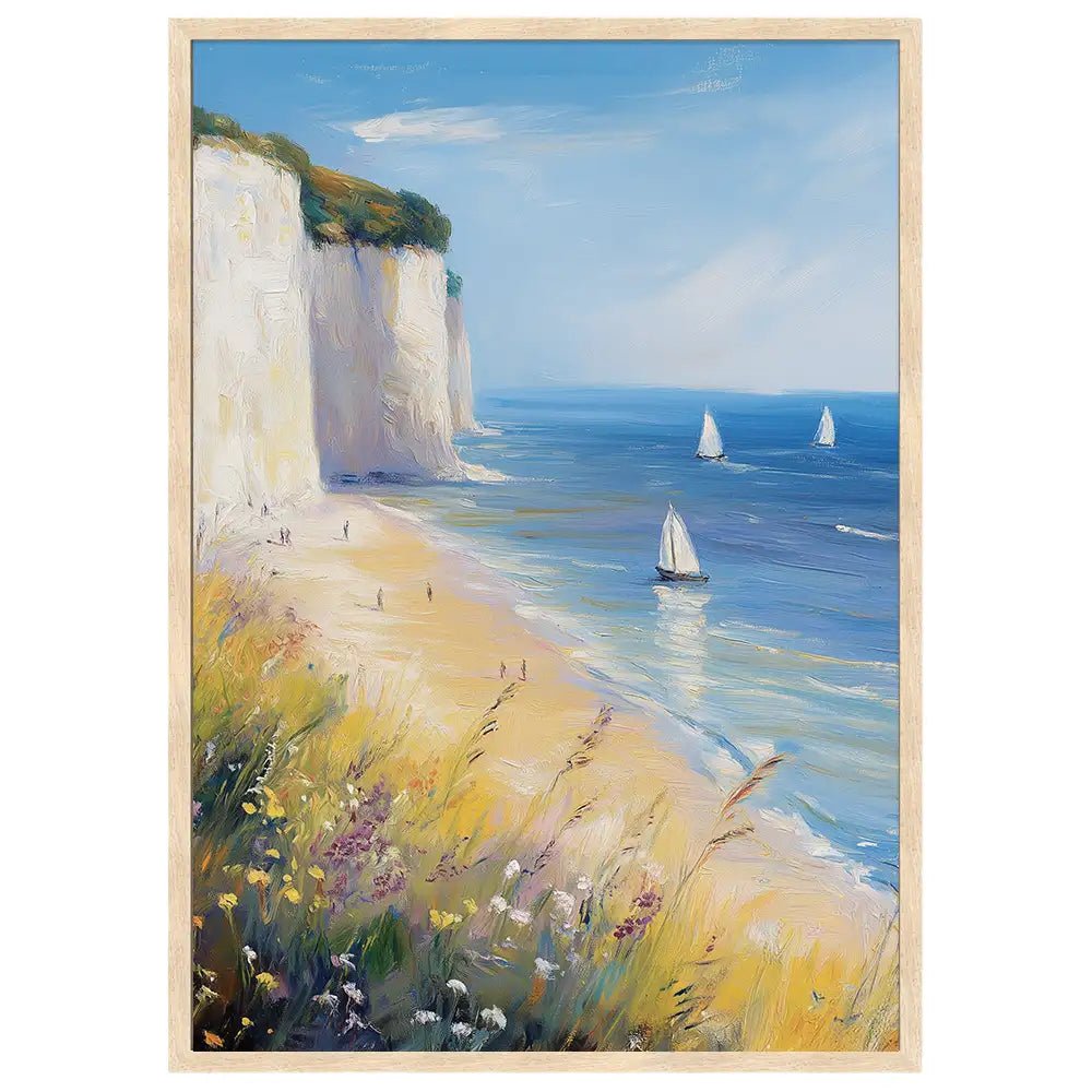 Paisaje marino inspirado en cuadros famosos - DekoArte