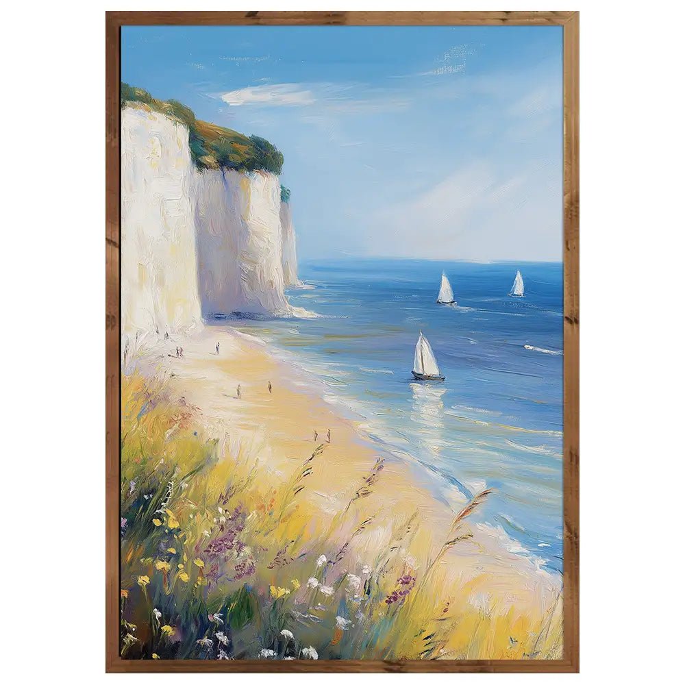 Paisaje marino inspirado en cuadros famosos - DekoArte