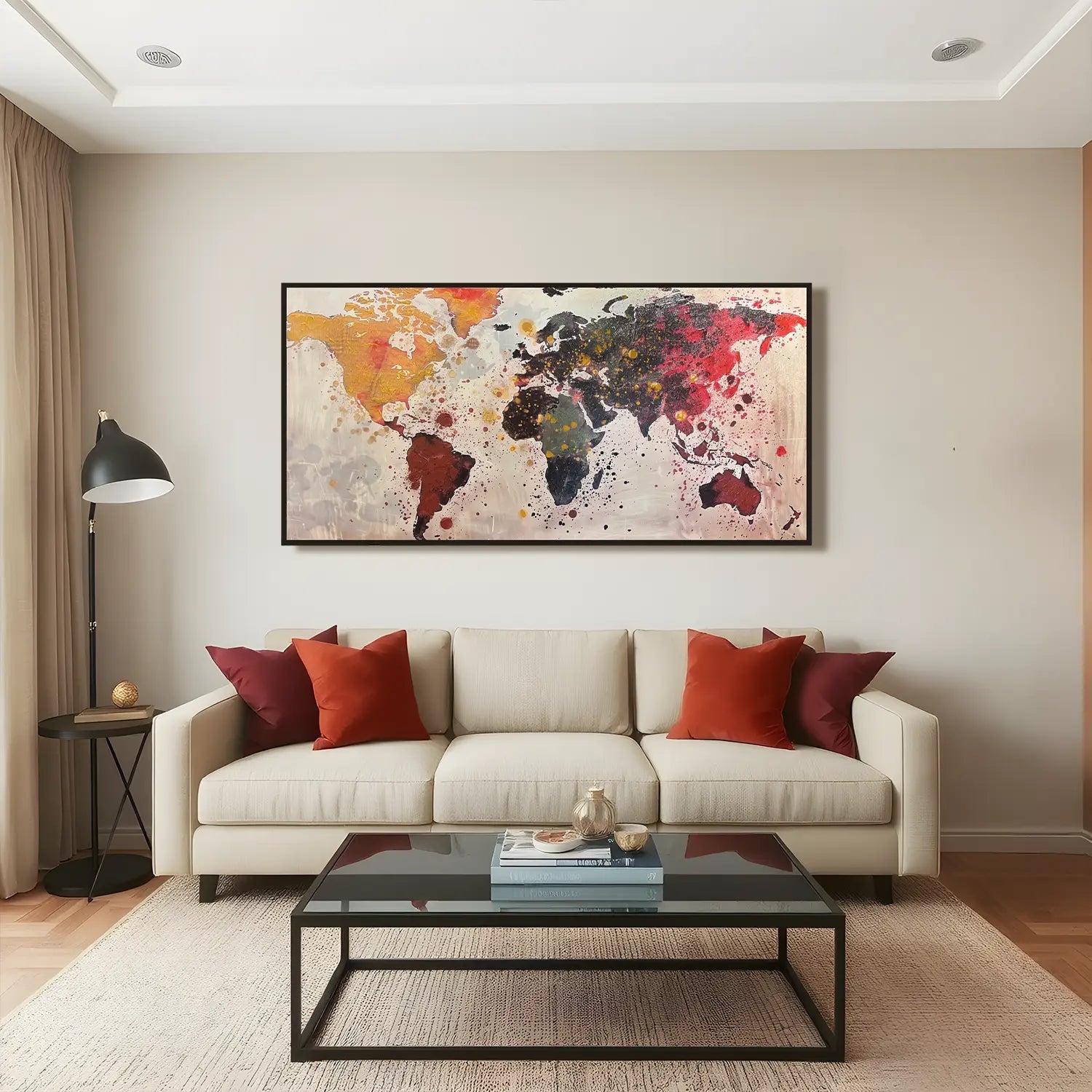 Paul Silver - Cuadro Moderno para Decoración de Salones - DekoArte