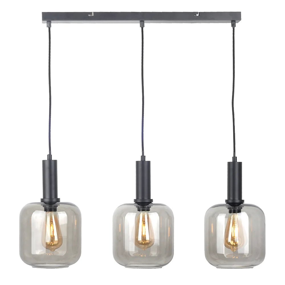 Trio de Lámparas de techo colgante de aluminio - DekoArte